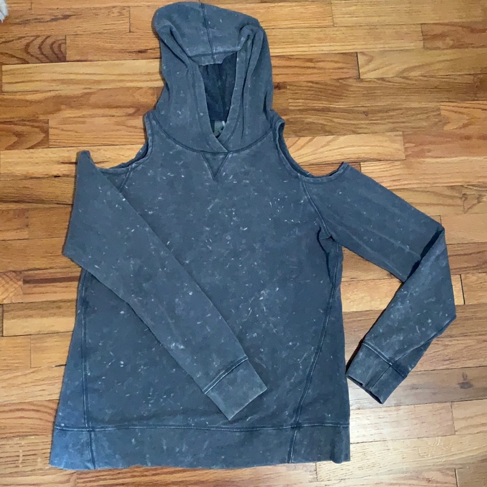 CALIA by Carrie Underwood Effortless Cold Shoulder Hoodie